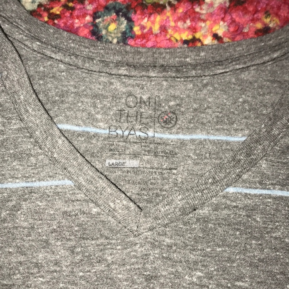 On the byas v neck